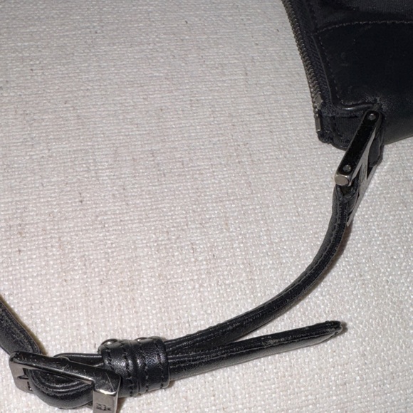 MCM Vintage Black Bag with Silver Accents